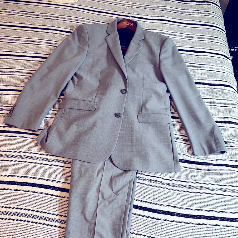 Express Performance Gray Suit